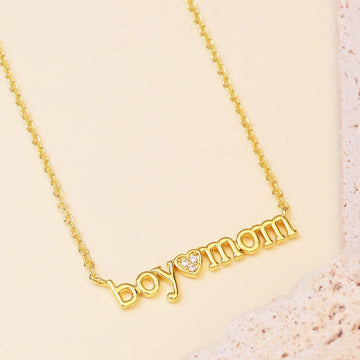 Milana Mama Heart Pendant Necklace [HUH65GNV]