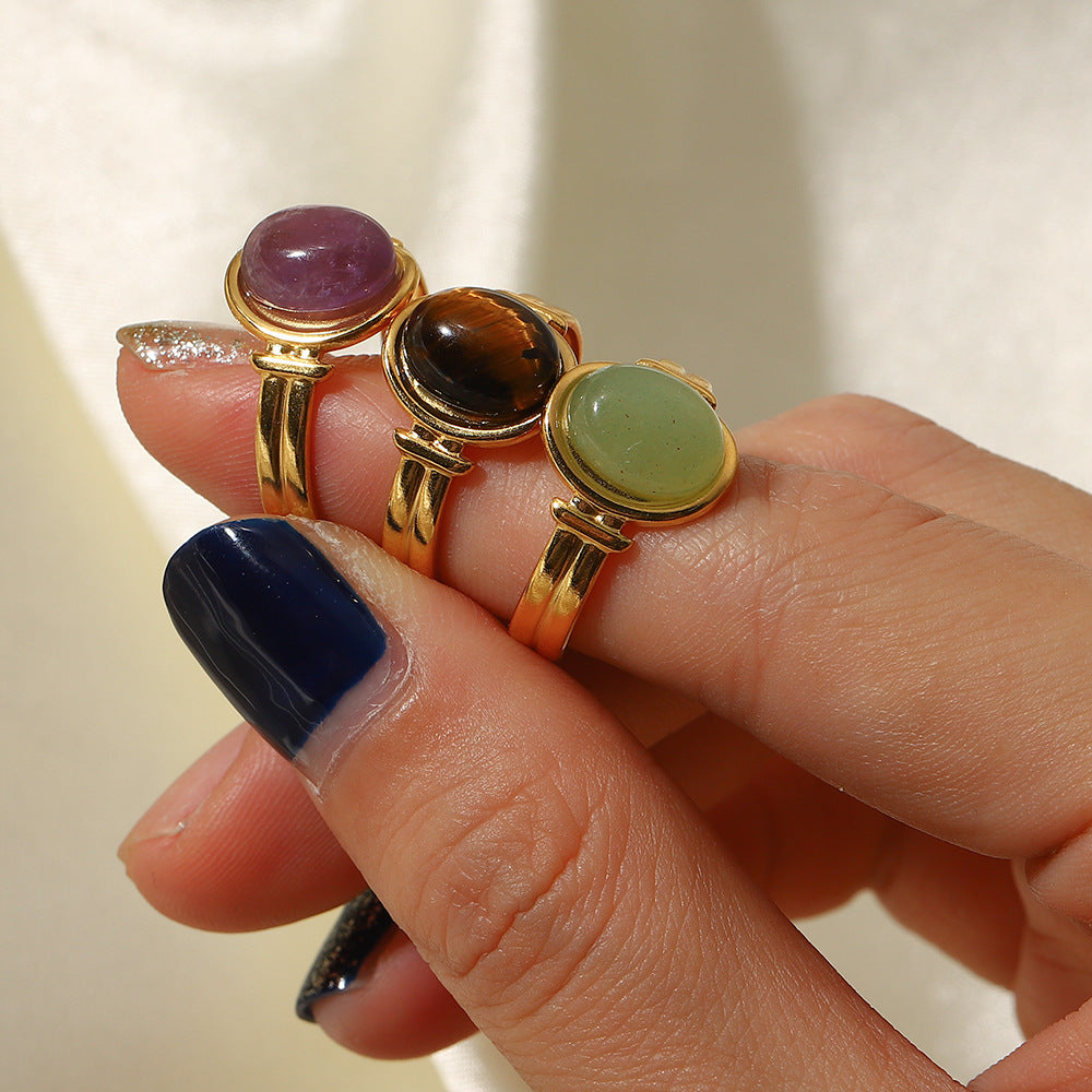 Milana Oval Open Ring [Q5THLWTZ]