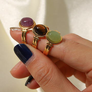 Milana Oval Open Ring [Q5THLWTZ]