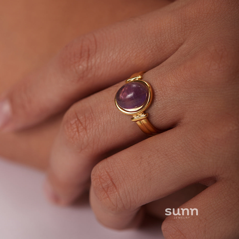 Milana Oval Open Ring [KKJ46SYF]