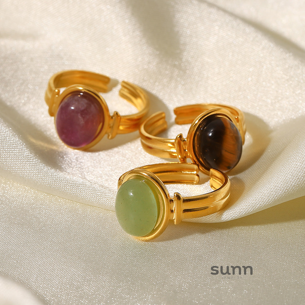 Milana Oval Open Ring [JWFNVCTF]