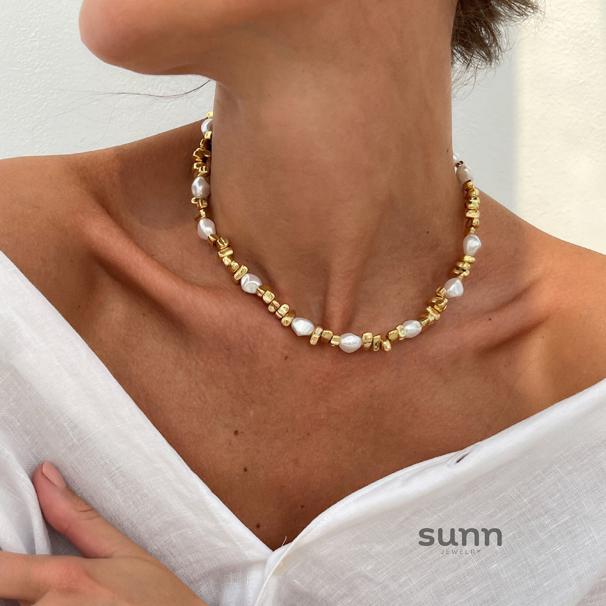 Milani Layered Gem Heart Necklace [NHYFWYAF]
