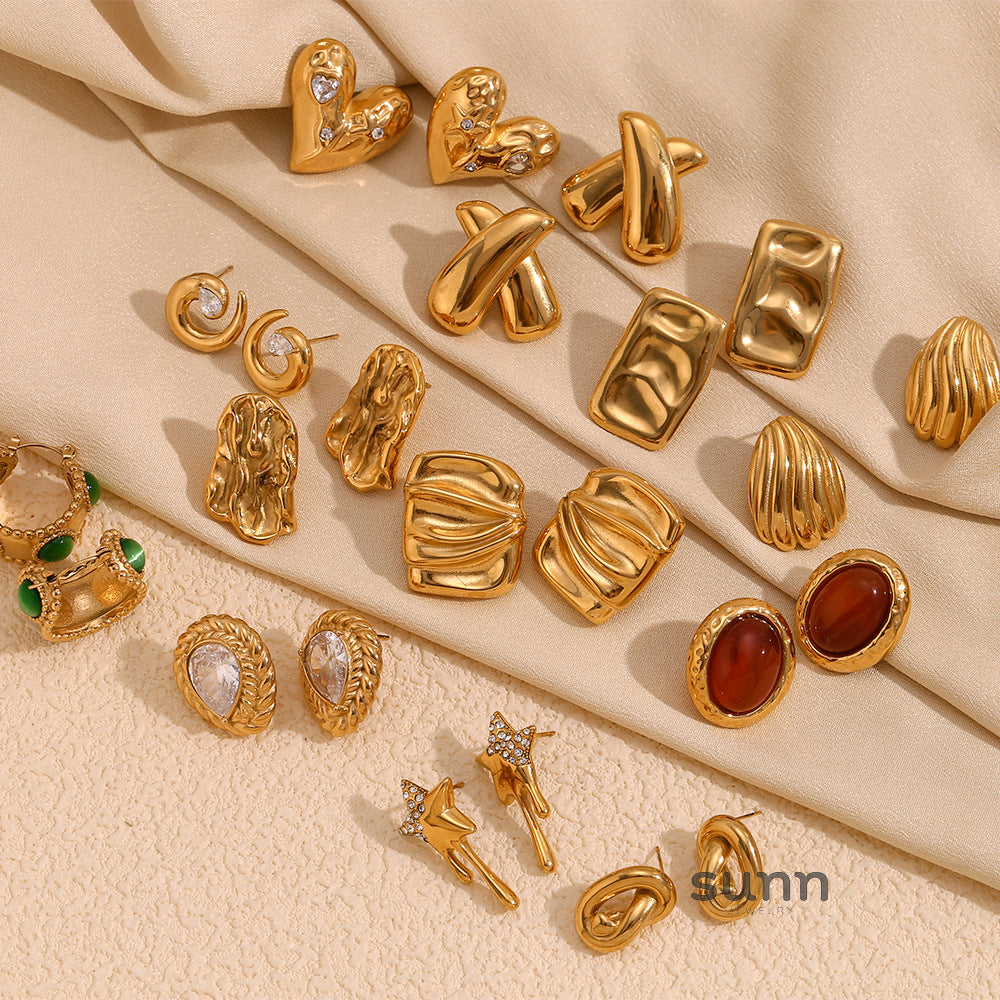 Miliani Irregular Geometric Earrings [96M70AFH]