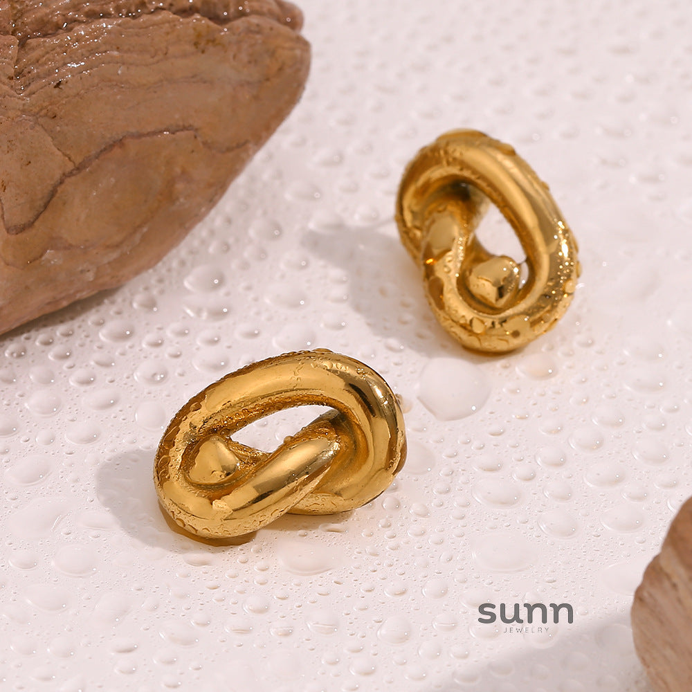 Miliani Irregular Geometric Earrings [RTSKIILG]
