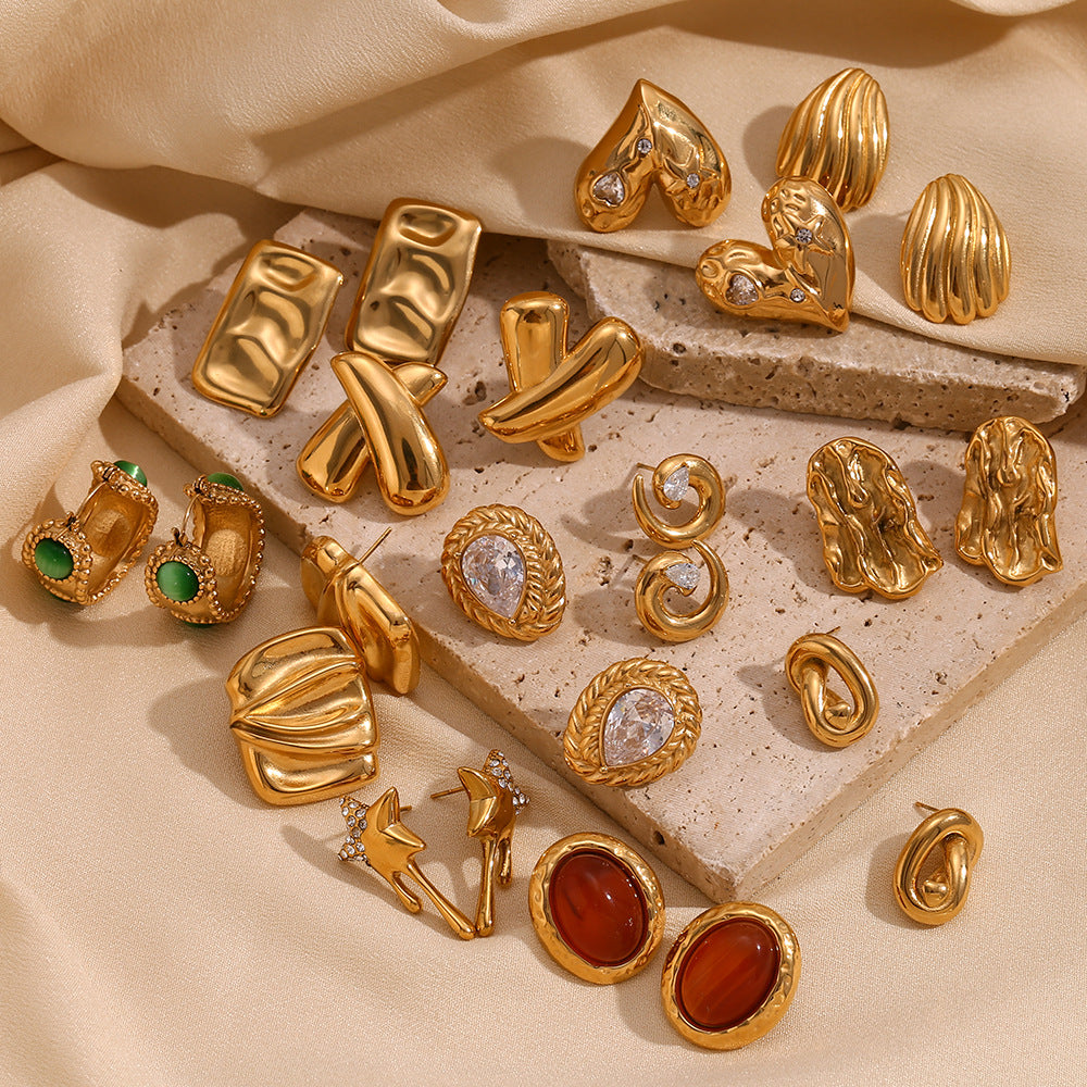 Miliani Irregular Geometric Earrings [96M70AFH]