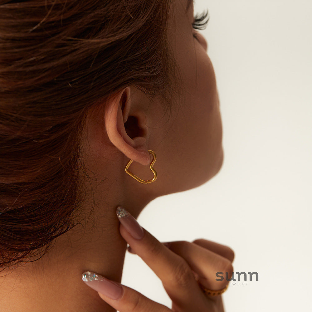 Miller Love Hoop Earrings [9KSZZFE4]