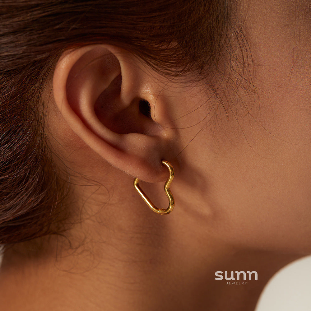 Miller Love Hoop Earrings [3CVR7KGA]