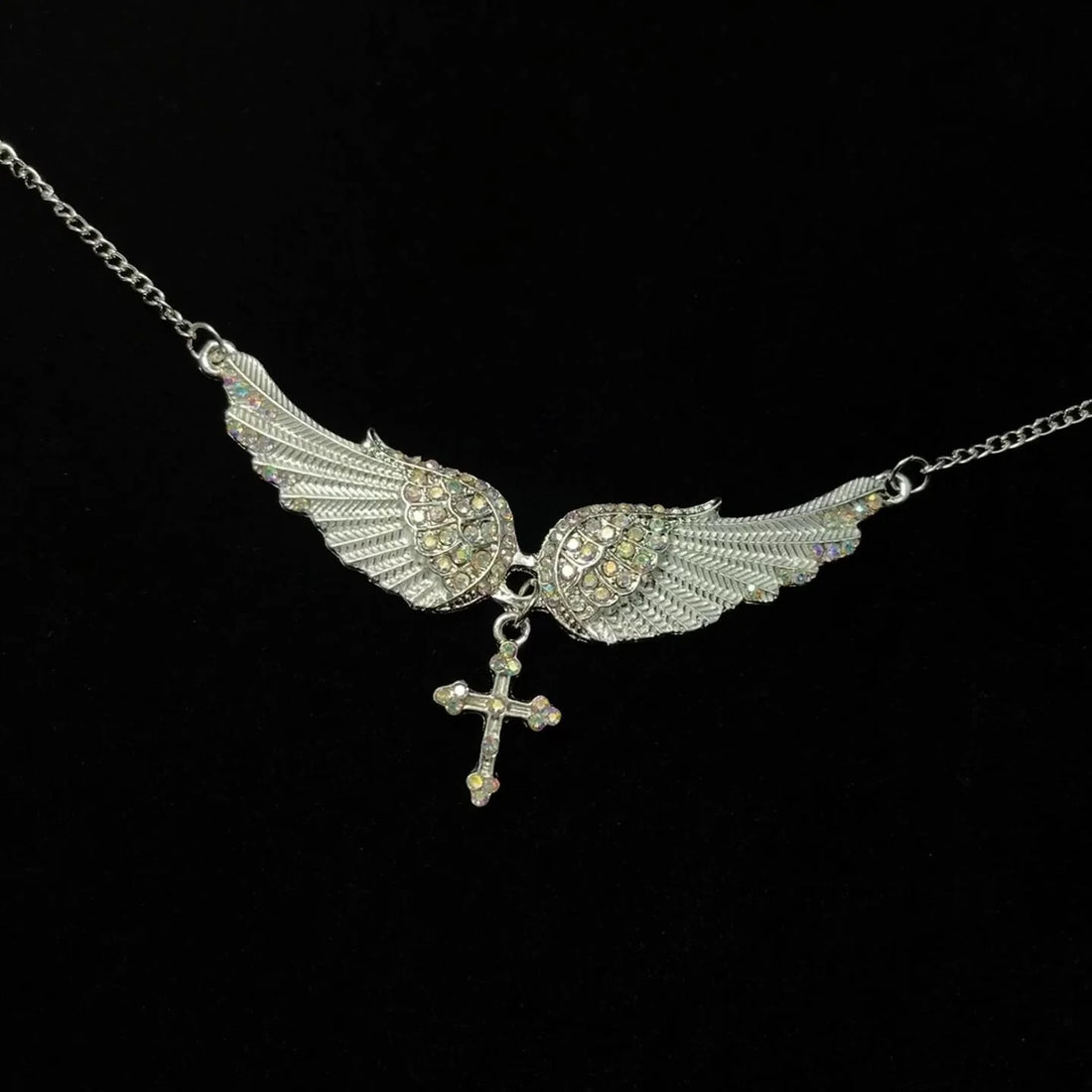 Milliana Angelic Wing Pendant Necklace