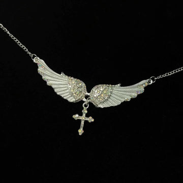 Milliana Angelic Wing Pendant Necklace