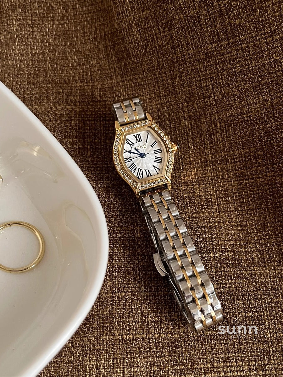 Milliana Barrel Diamond Watch [LLO0HDEI]