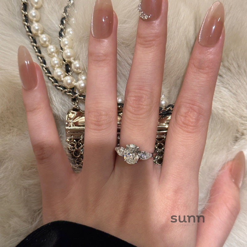 Millie Radiant Zircon Ring [Q8ZULBR7]
