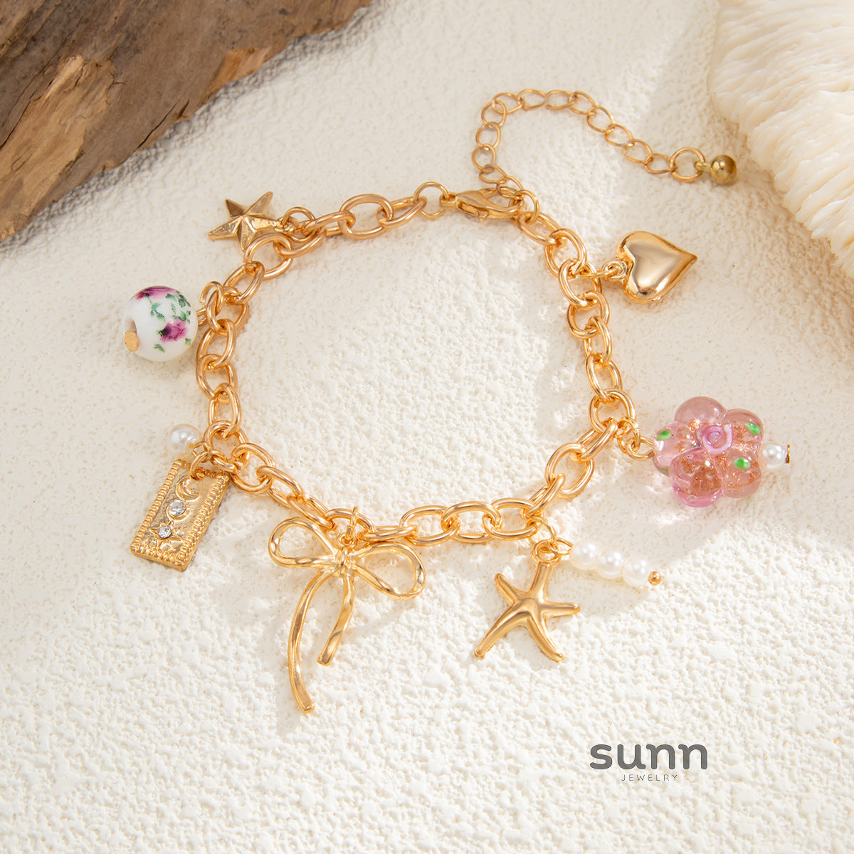 Minerva Ceramic Pearl Bracelet Set [MAT4EODU]