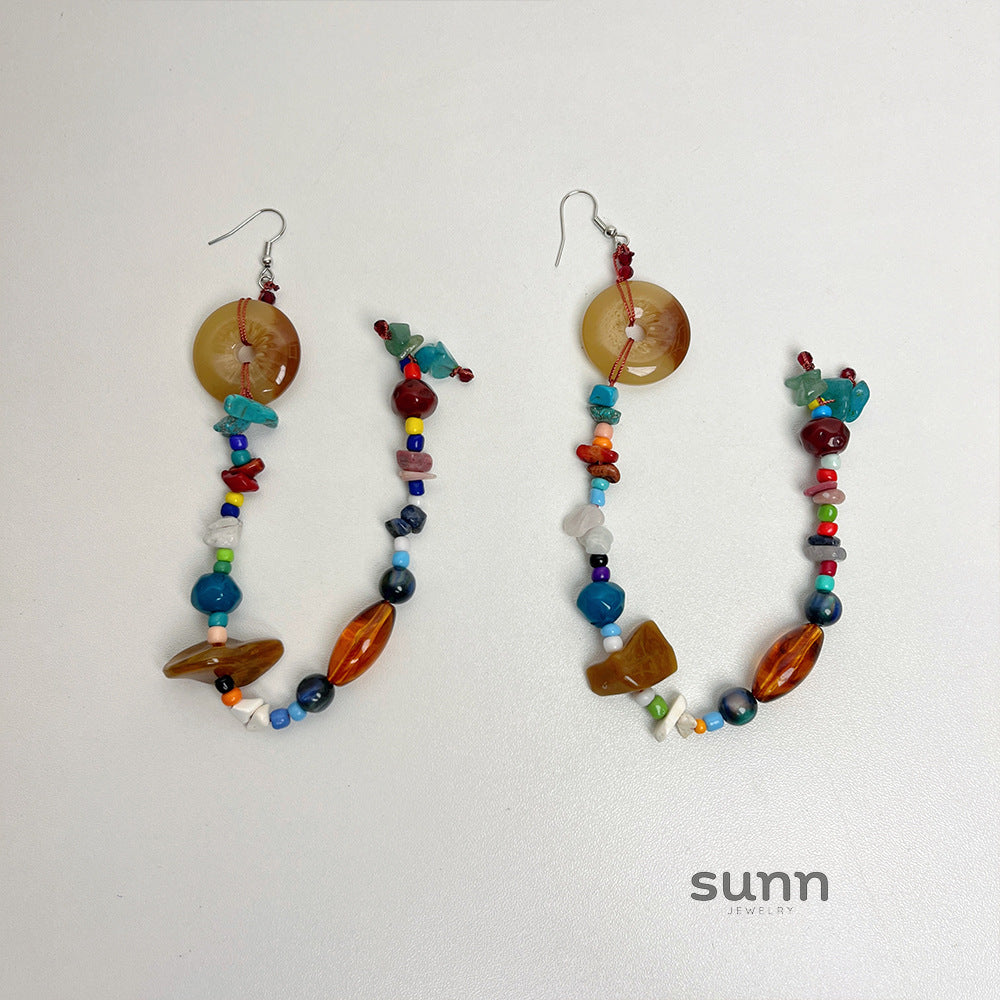 Minka Gemstone Tassel Earrings [TJRKUU6Z]
