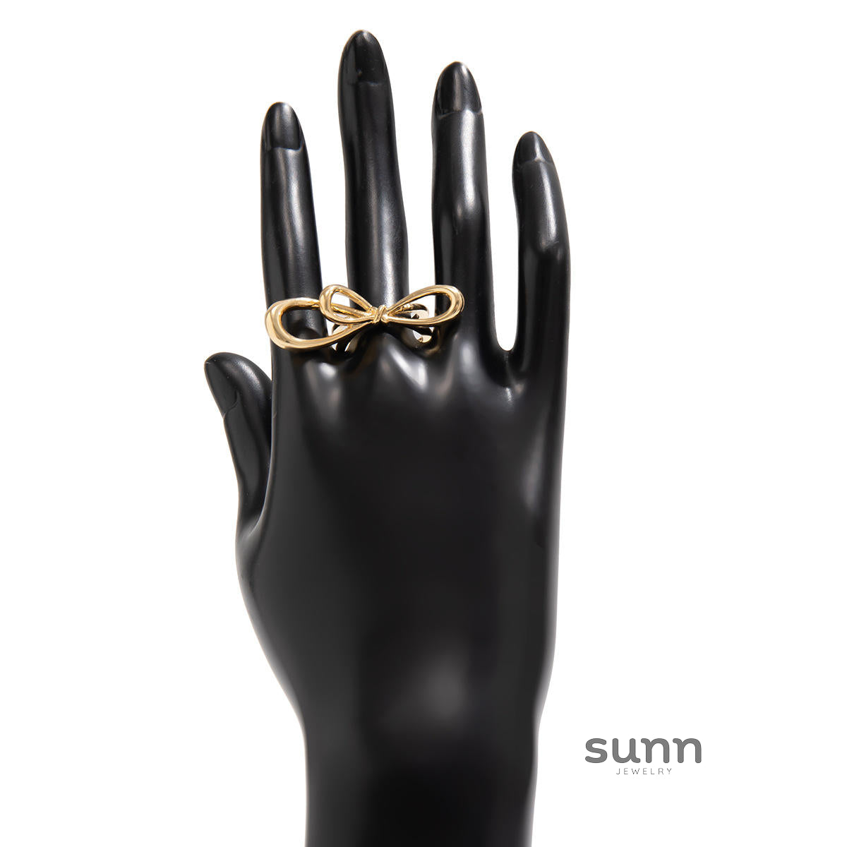 Miracle Glossy Butterfly Bow Ring [D2S1LQ2K]