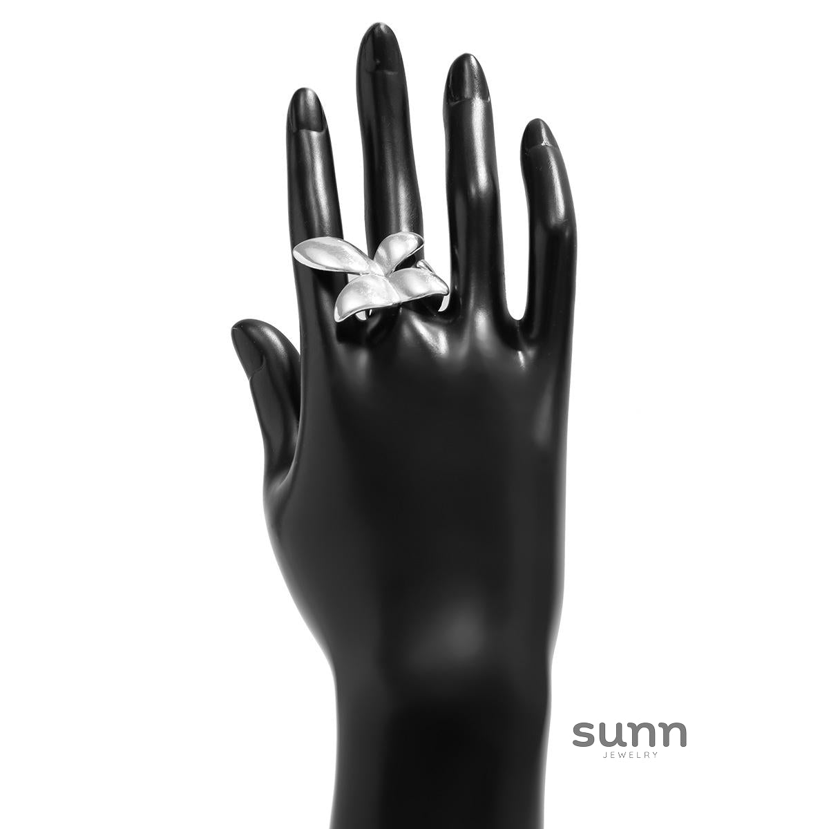 Miracle Glossy Butterfly Bow Ring [F6Y183P8]