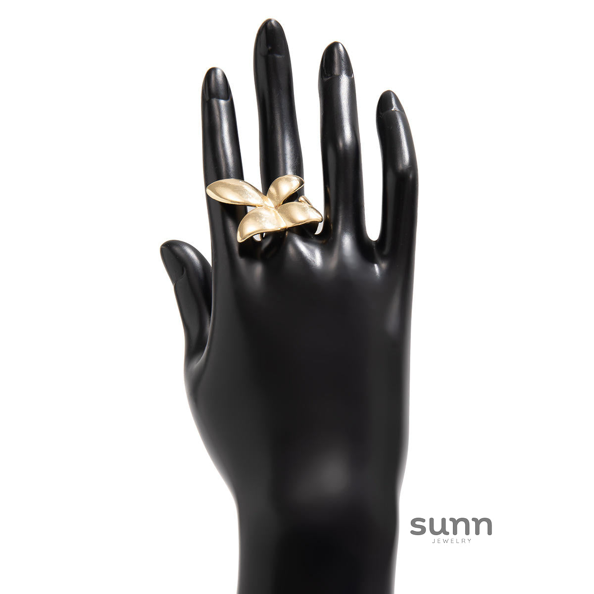 Miracle Glossy Butterfly Bow Ring [9V343SPJ]
