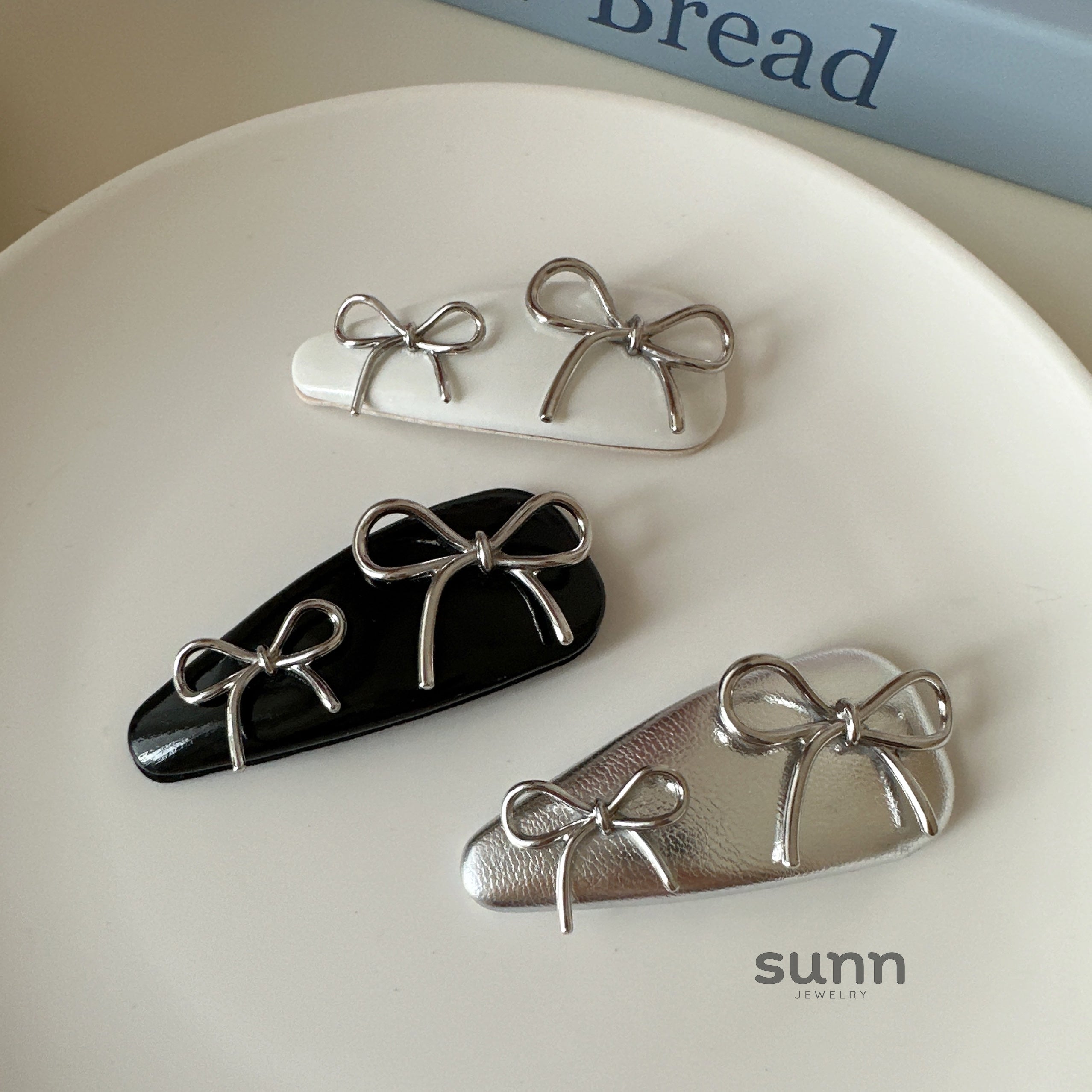 Mirielle Bow Hair Clip [0RX73FLT]