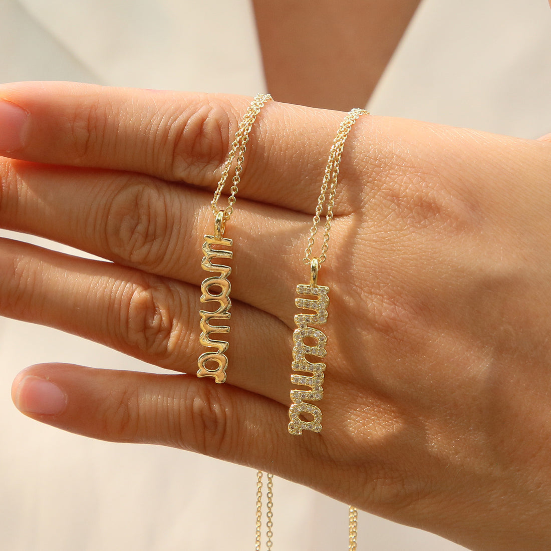Mirra Golden Mama Necklace [264E6KFB]