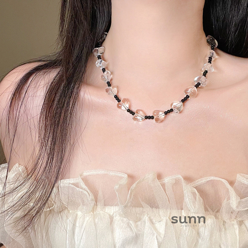 Miryam Crystal Bow Choker [UTSFJS6C]