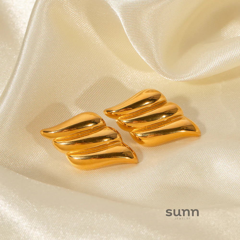 Miryam Retro Hoop Earrings
