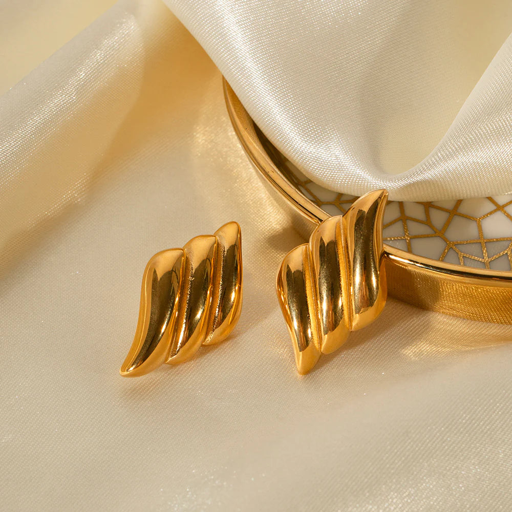 Miryam Retro Hoop Earrings
