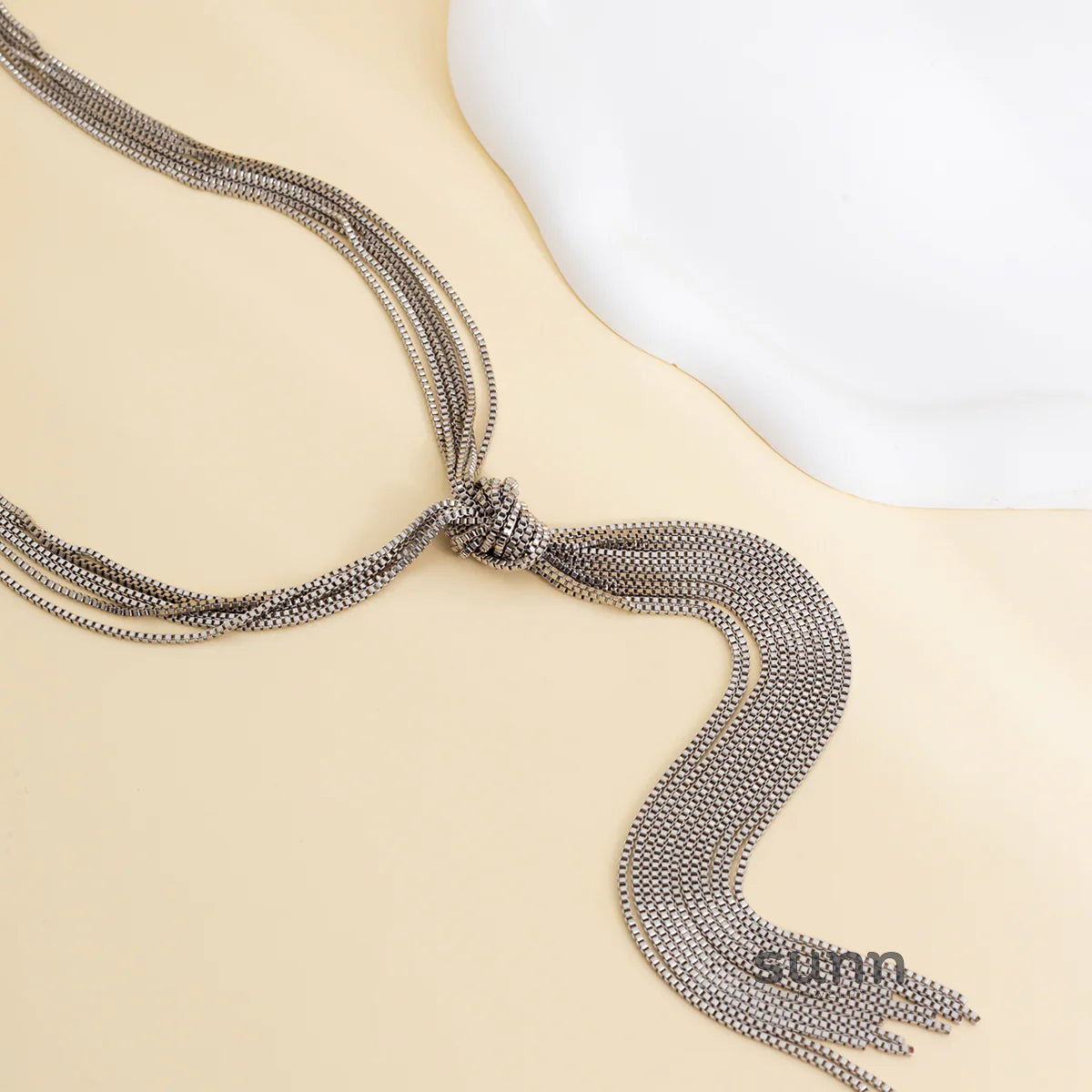 Mischa Delicate Tassel Necklace