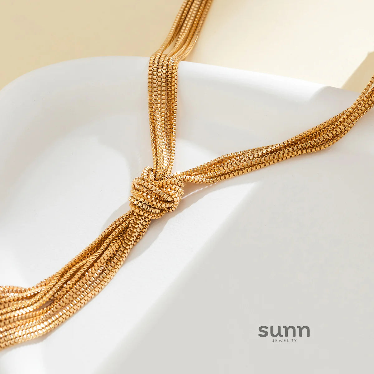 Mischa Delicate Tassel Necklace