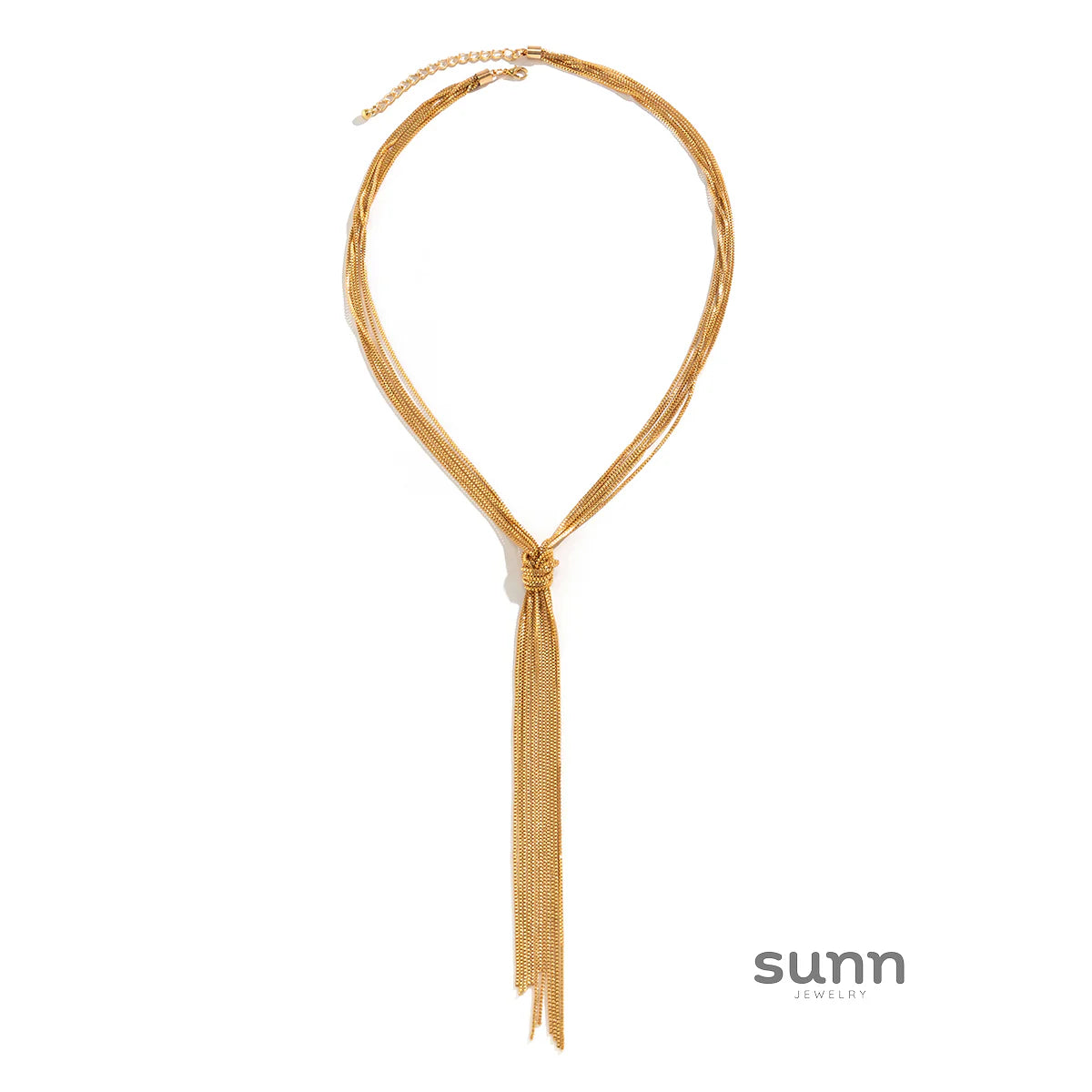 Mischa Delicate Tassel Necklace