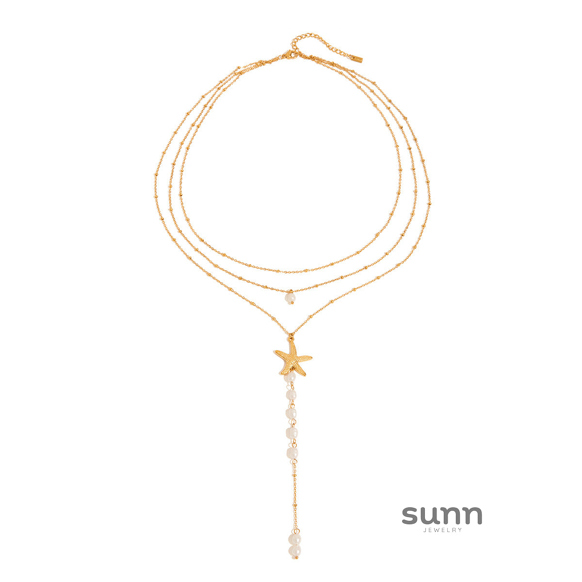 Mishka Pearl Starfish Necklace [W8DCMCRJ]