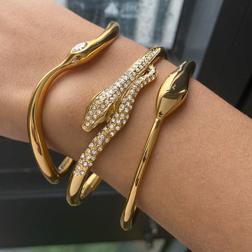 Miya Serpent Cuff Bracelet [NQU3HNWB]