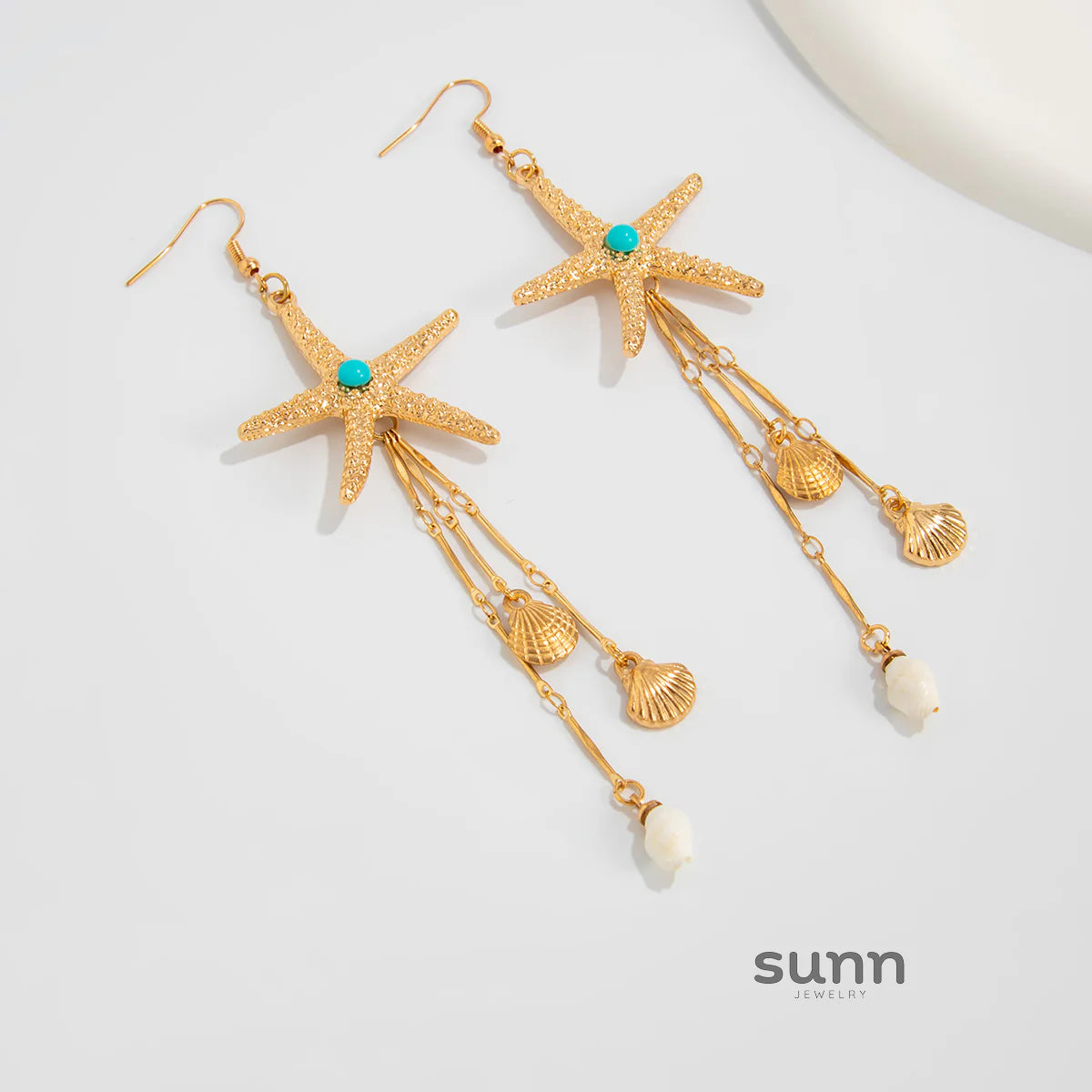 Miyanna Ocean Charm Earrings