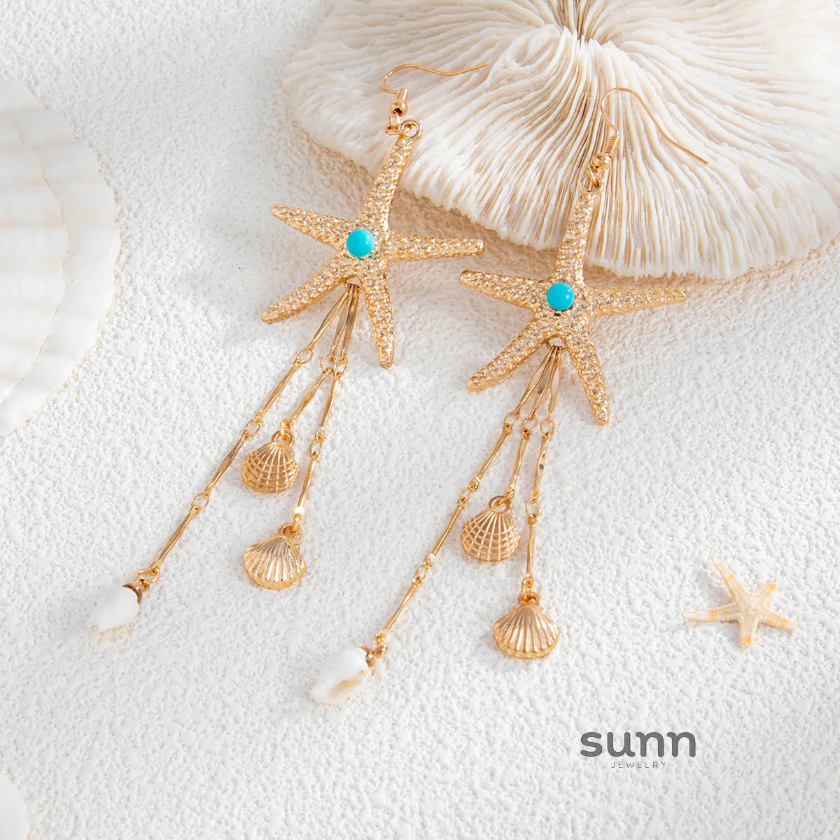 Miyanna Ocean Charm Earrings