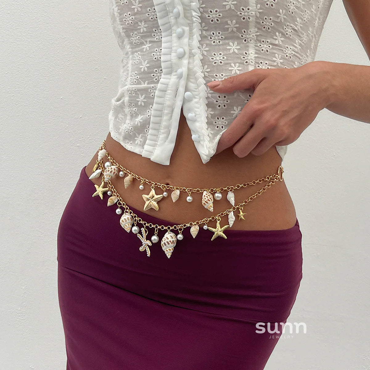 Moana Ocean Charm Waist Chain