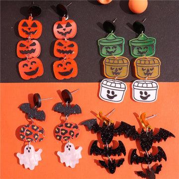 Moana Spooky Acrylic Dangle Earrings [69WZ7C33]