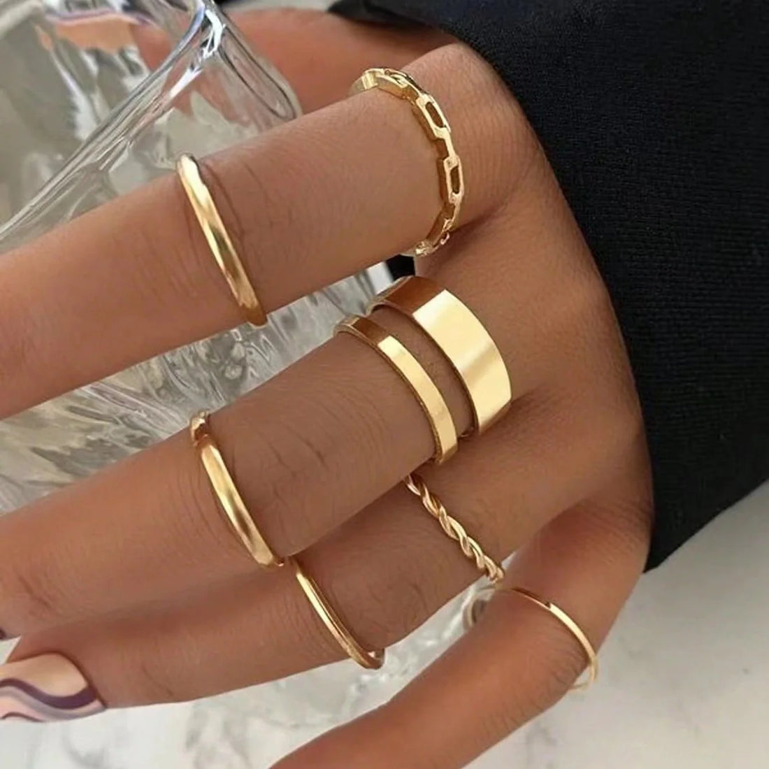 Monae Stackable Ring Set