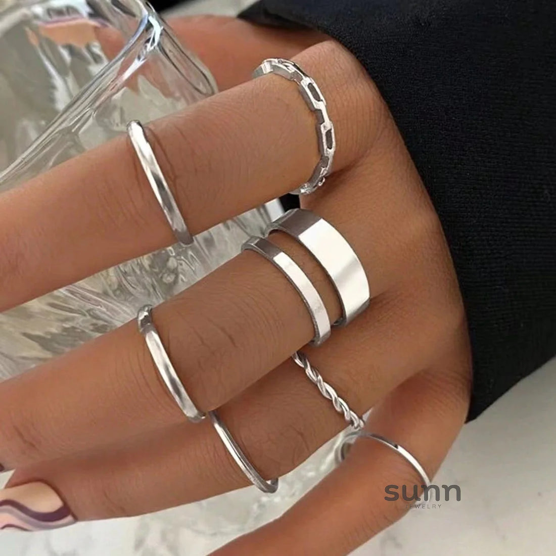 Monae Stackable Ring Set