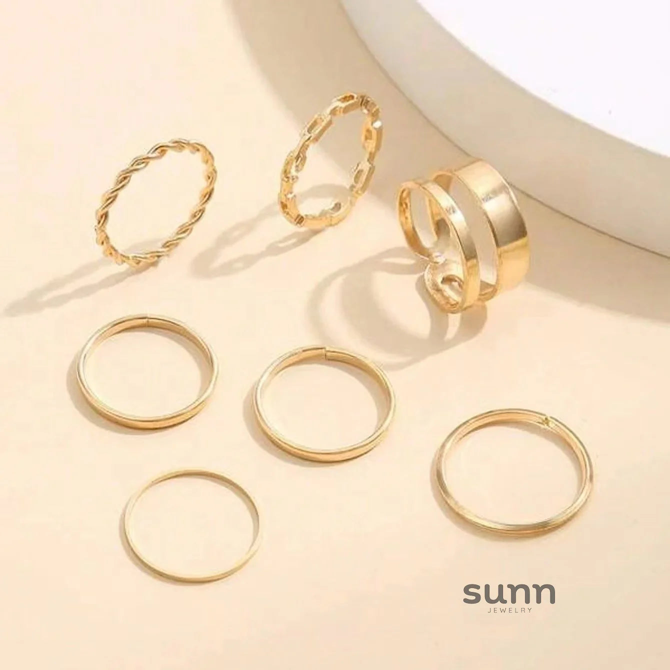 Monae Stackable Ring Set