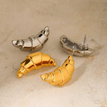 Monserrat Chunky Croissant Earrings [SX1SPM12]