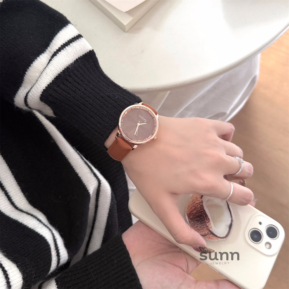 Morgan Elegant Square Watch [K396RPL2]