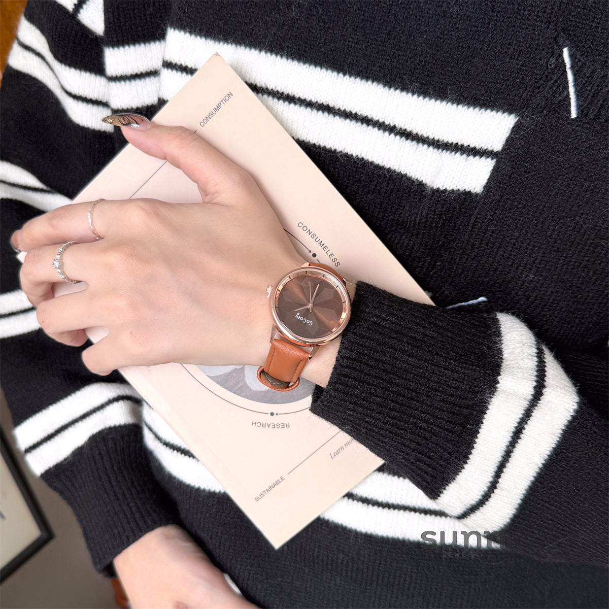 Morgan Elegant Square Watch [AV4OKZF3]