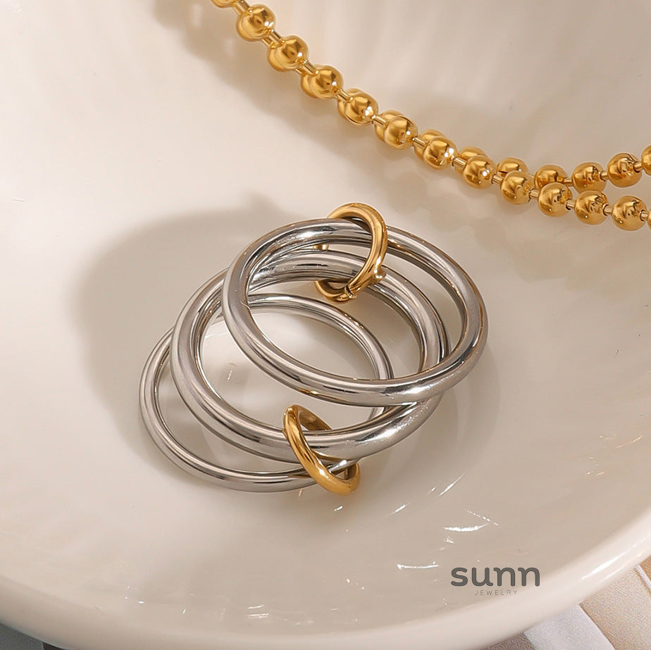 Morgan Titanium Stacking Rings [TLIY21FQ]