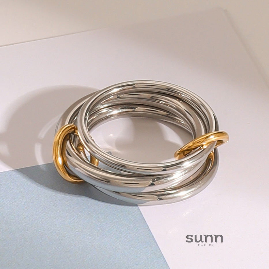 Morgan Titanium Stacking Rings [FOXJKCNP]