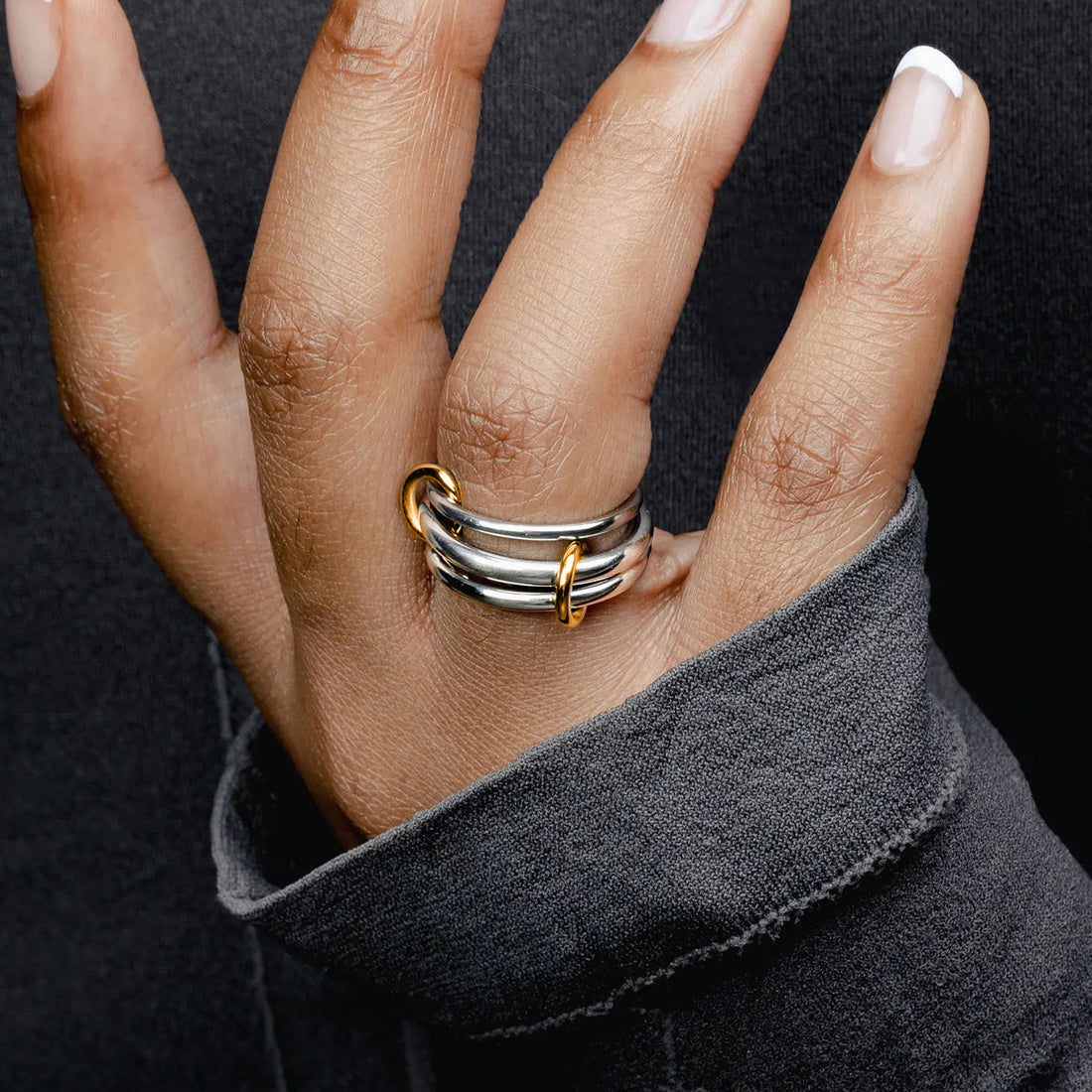 Morgan Titanium Stacking Rings [25ZAX0Q9]