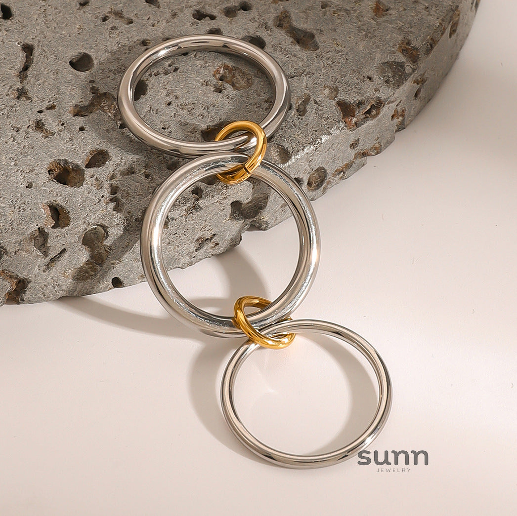 Morgan Titanium Stacking Rings [QN8M2GMT]
