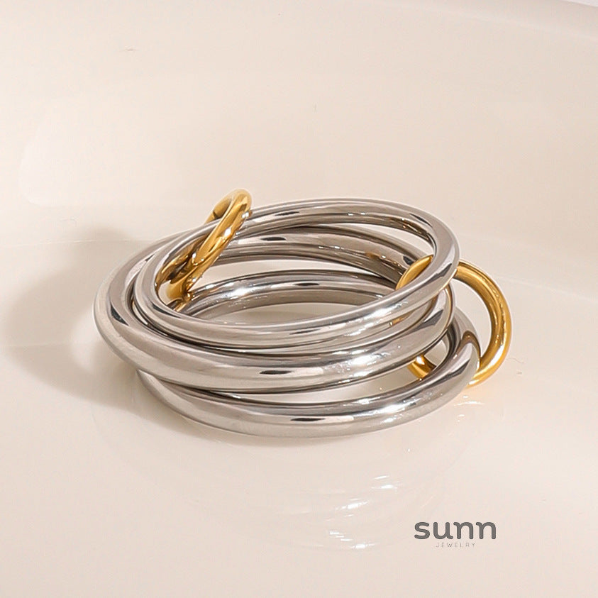 Morgan Titanium Stacking Rings [5SR1LZZQ]