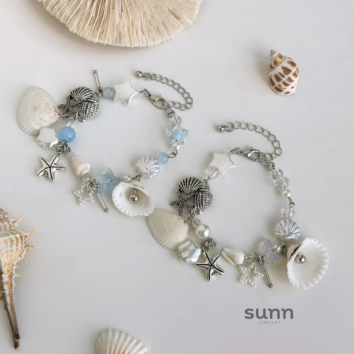 Munira Coastal Charm Bracelet Set