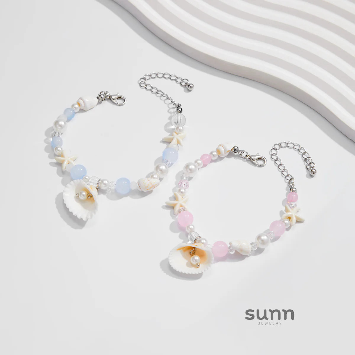Munira Coastal Charm Bracelet Set