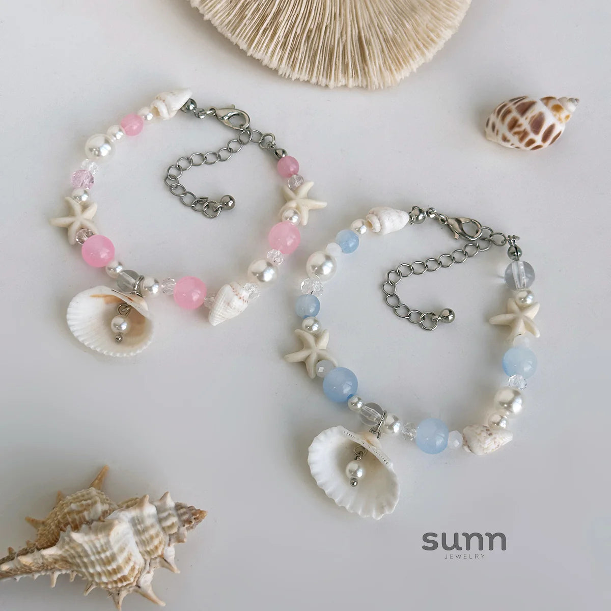 Munira Coastal Charm Bracelet Set