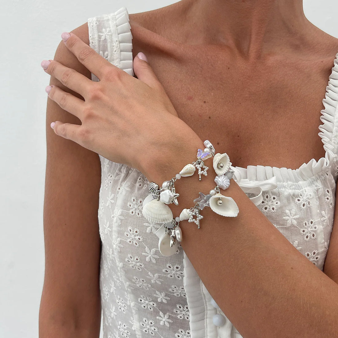 Munira Coastal Charm Bracelet Set