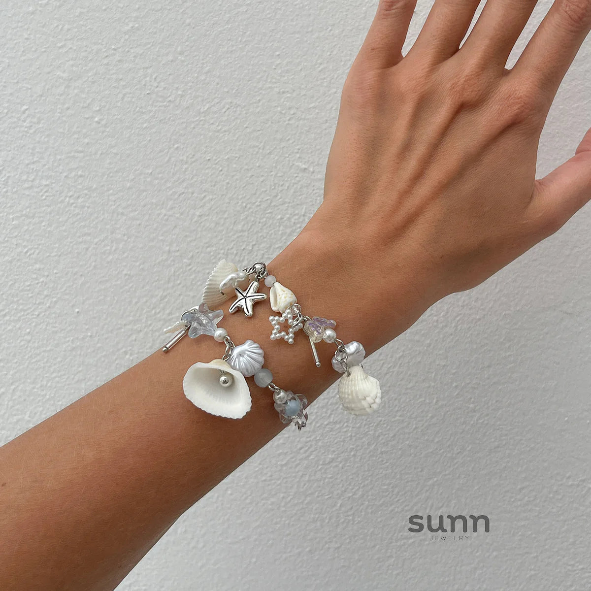 Munira Coastal Charm Bracelet Set
